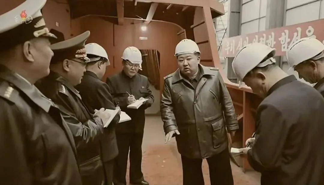 朝鲜“手搓版055大驱”下水：48单元垂发，排水量比054A还大？